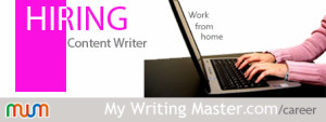Content Writing Hiring